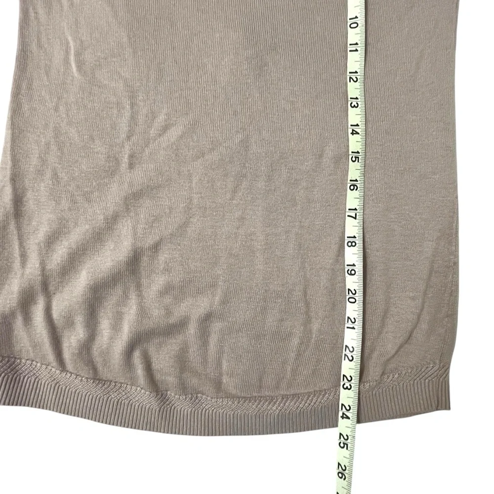 Lululemon Unity Drop Back Sweater Smoky Blush Pink Size 6 Longline Lightweight - Picture 7 of 10
